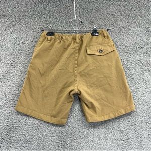 Bearbottom Clothing Shorts 7" Inseam Flat Front Chinos Khaki Men Size Small